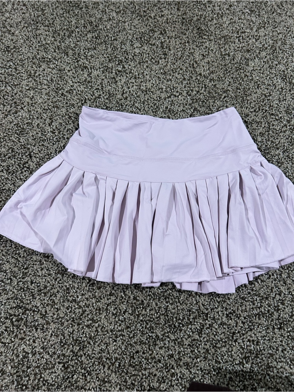 Pleated Lavender Women's Active Skirt